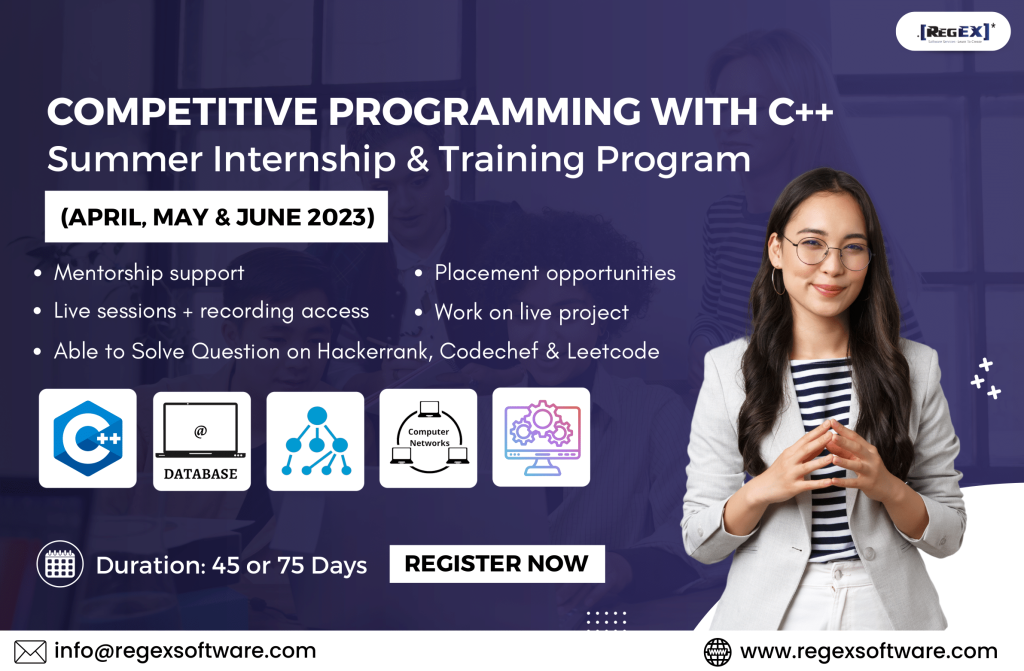 CP with C++ - Summer Internship & Training Program