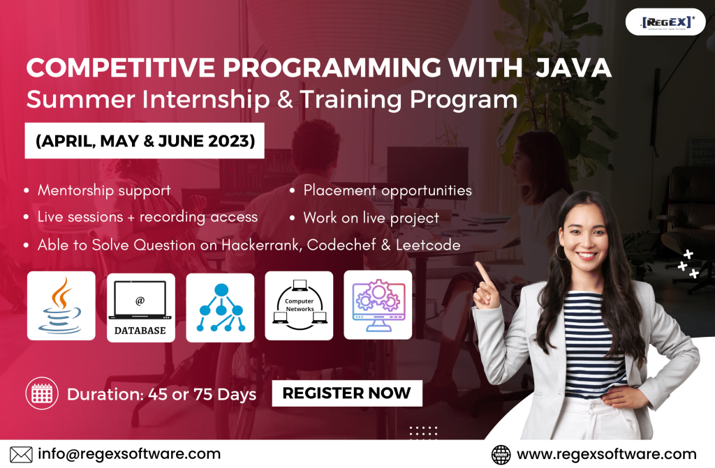 CP with Java - Summer Internship & Training Program