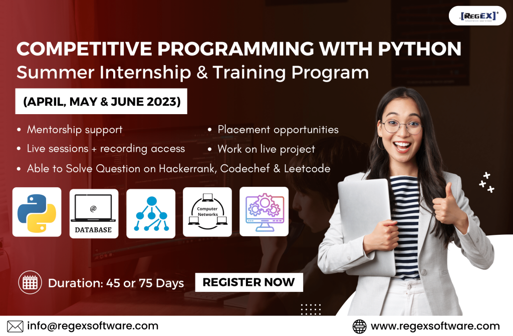 CP with Python - Summer Internship & Training Program