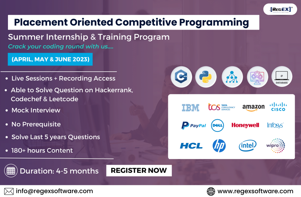 Placement CP - Summer Internship & Training Program