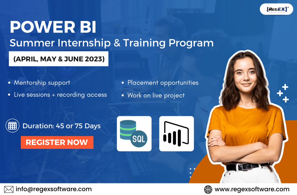 Power BI - Summer Internship & Training Program